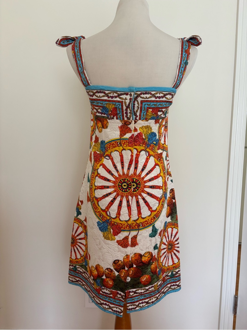 Dolce&Gabbana Sicilian Carretto Print Dress, Circa 2014 - Picture 5 of 10